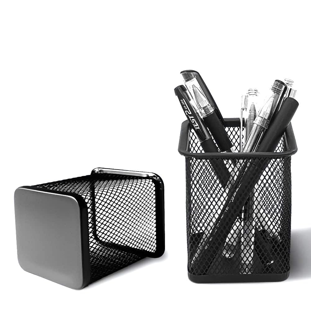 Premium Pen Holder Desk Organizer – Multi-Purpose Office Supplies Storage Stand for Pens, Pencils, Markers, Scissors & Desk Accessories | Modern Desktop Organizer for Home, Office & Study Table