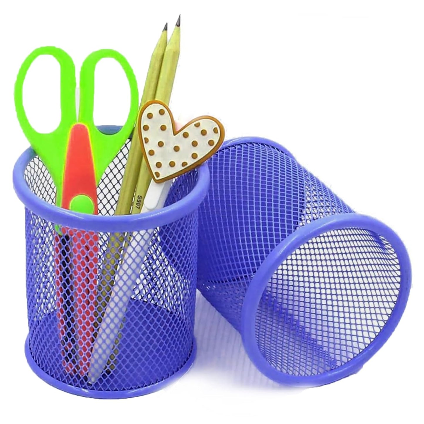 Premium Pen Holder Desk Organizer – Multi-Purpose Office Supplies Storage Stand for Pens, Pencils, Markers, Scissors & Desk Accessories | Modern Desktop Organizer for Home, Office & Study Table