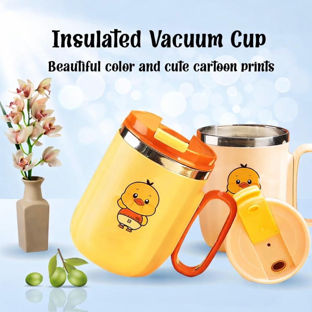 Stainless Steel Coffee Mug with Leakproof Lid, Double-Wall Insulation, Reusable Hot and Cold Beverages, Lightweight and Easy to Clean, Ideal for Office, Home, Outdoor Adventures, Daily Use, Comfortable Drinking Experience