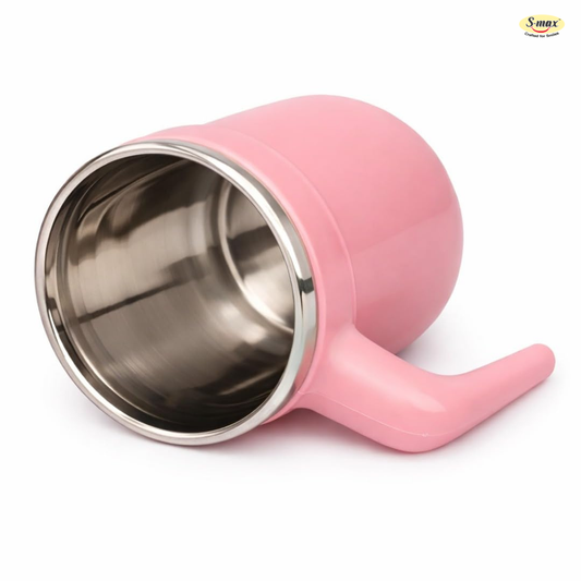 Stainless Steel Coffee Mug with Leakproof Lid, Double-Wall Insulation, Reusable Hot and Cold Beverages, Lightweight and Easy to Clean, Ideal for Office, Home, Outdoor Adventures, Daily Use, Comfortable Drinking Experience
