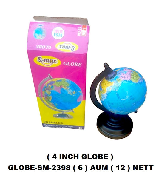 Globe Desk Organizer & Educational World Globe  Premium Rotating Geographic Globe for Home, Office, Study Table, Classroom, Kids Learning & Decorative Display
