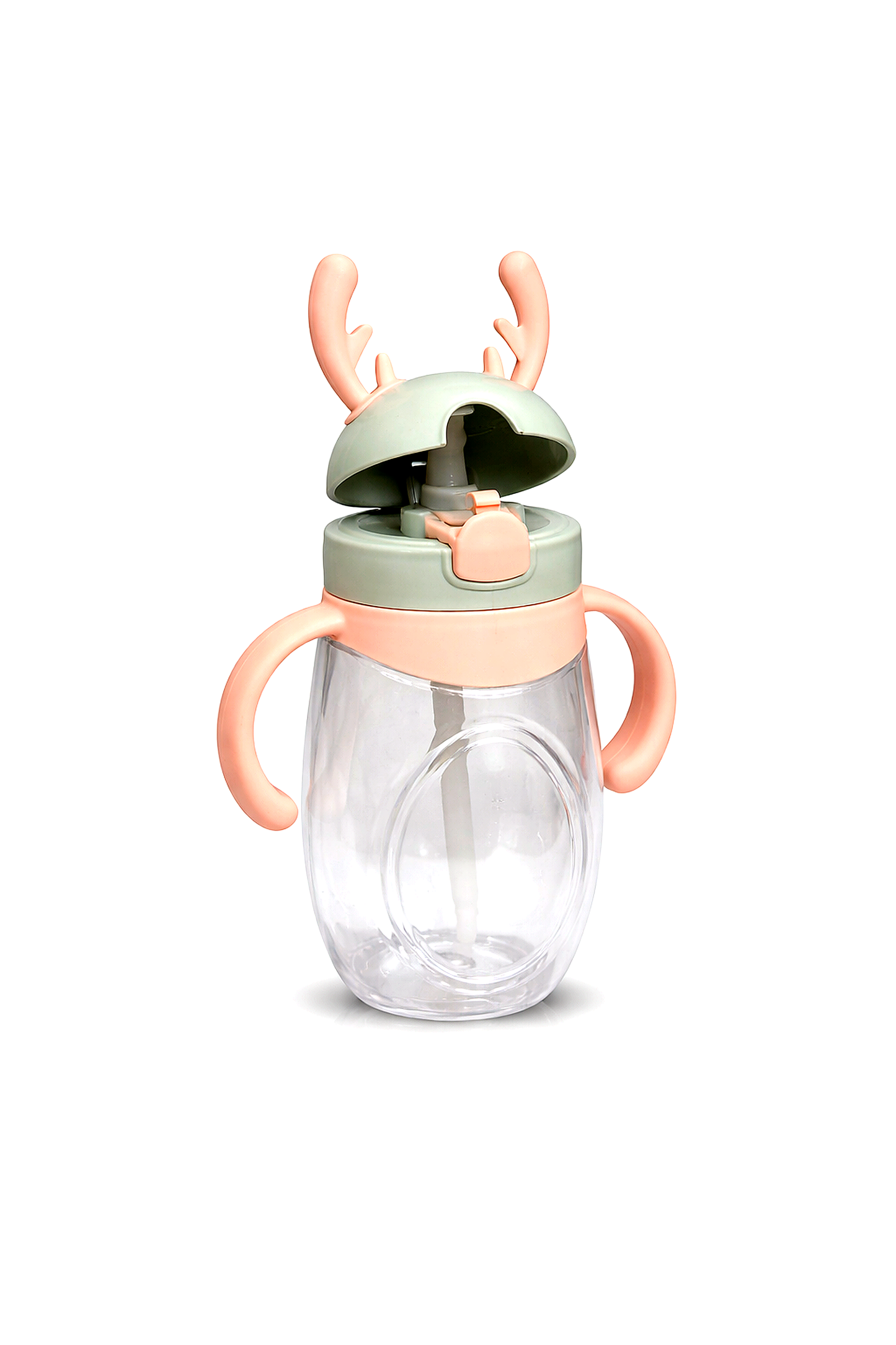 Kids Plastic Sipper Bottle for Boys and Girls, Leakproof Water Bottle, Lightweight, BPA Free, School Travel Daily Use Drinking Bottle.