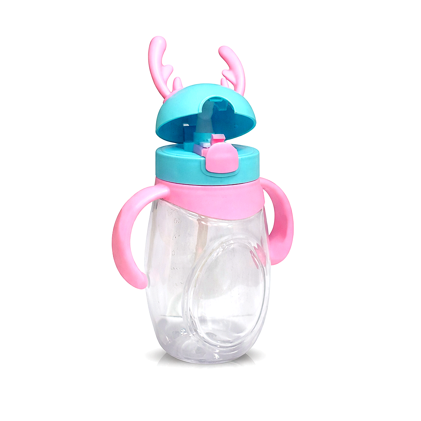 Kids Plastic Sipper Bottle for Boys and Girls, Leakproof Water Bottle, Lightweight, BPA Free, School Travel Daily Use Drinking Bottle.