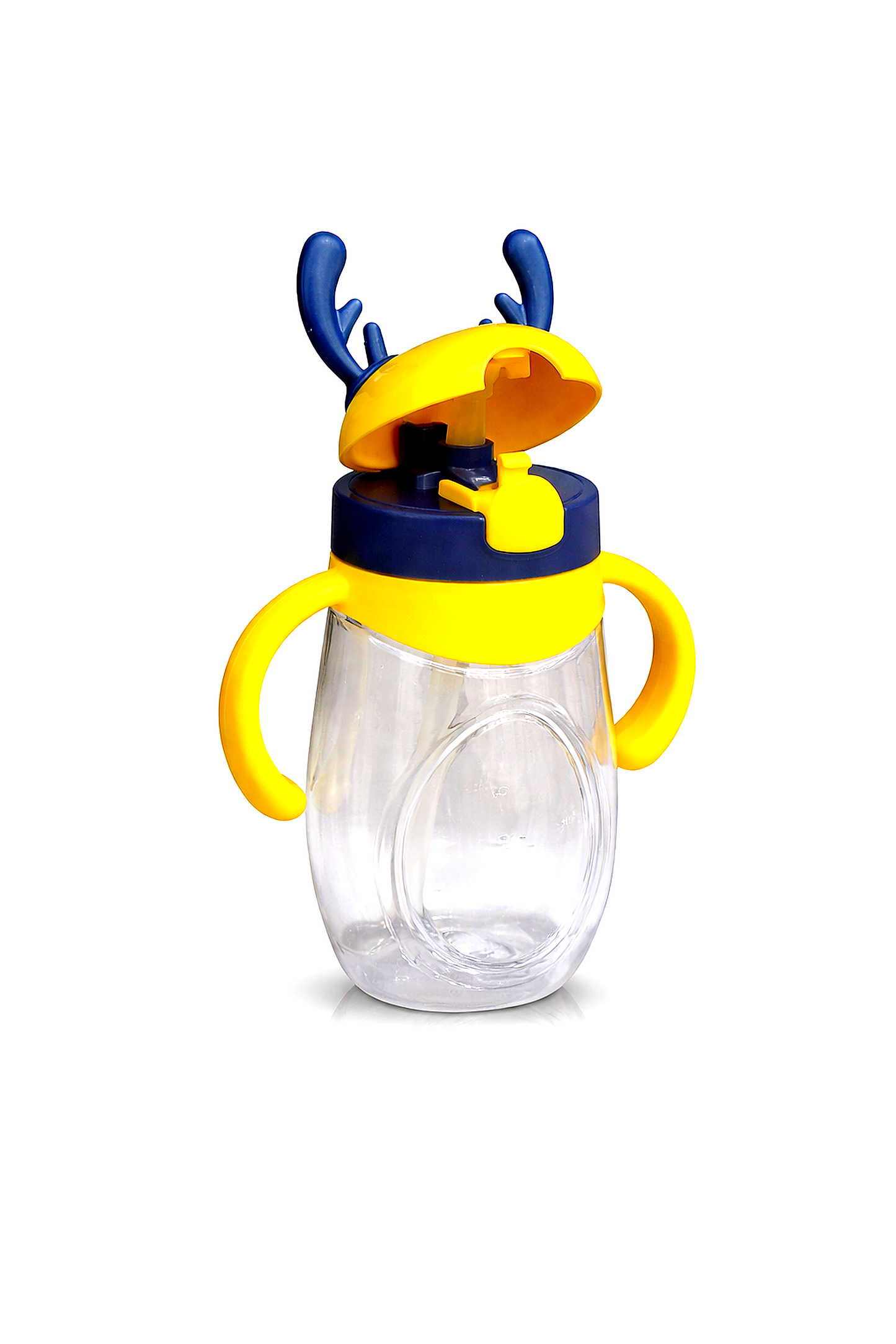 Kids Plastic Sipper Bottle for Boys and Girls, Leakproof Water Bottle, Lightweight, BPA Free, School Travel Daily Use Drinking Bottle.